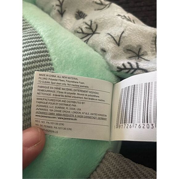 Millie & Ben Mint Green Soft Owl Plush Stuffed Animal Toy 10” - Picture 10 of 11